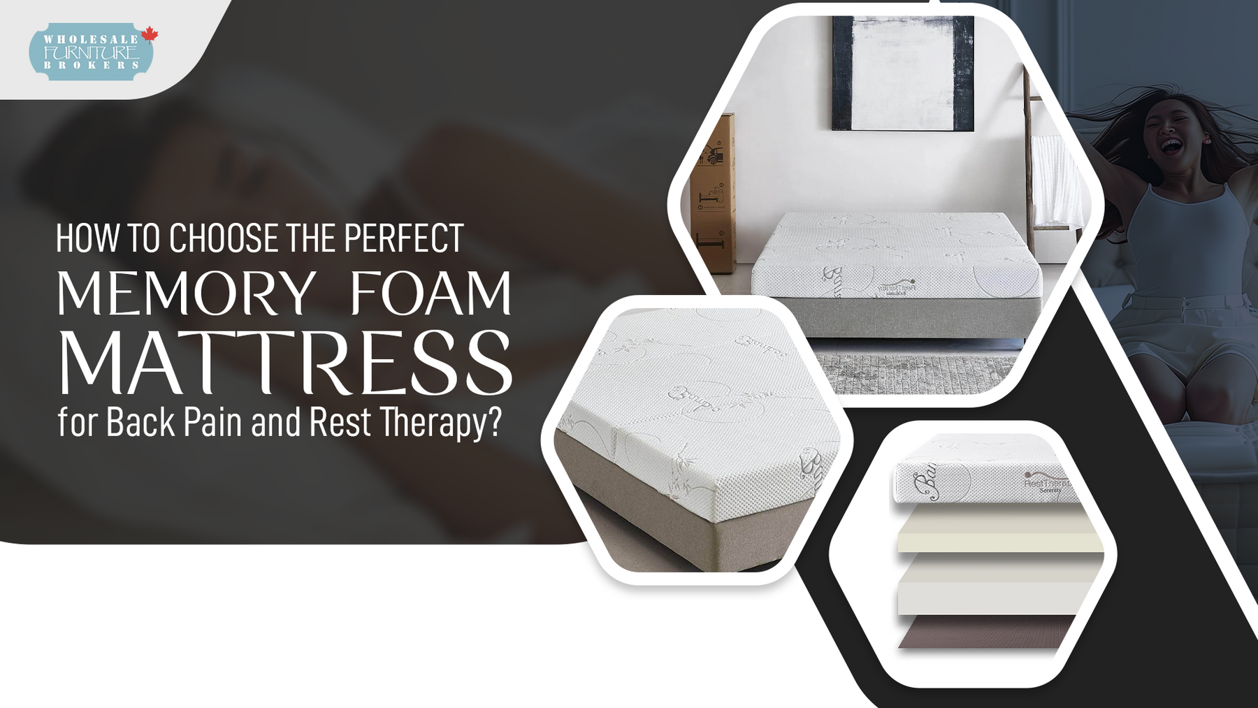 How to Choose the Perfect Memory Foam Mattress for Back Pain and Rest Therapy?