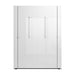 Modubox Avalon 61W High Gloss Full Murphy Bed in High Gloss White