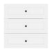 Modubox Versatile 3 Drawer Set For Versatile 36W Closet Organizer in White