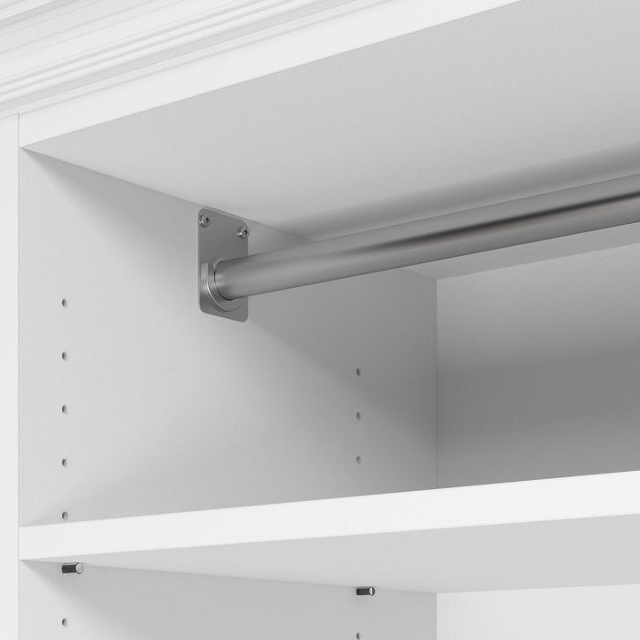 Modubox Versatile 86W Closet Organizer with Drawers in White