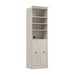 Modubox Versatile 25W Closet Organizer with Doors in Linen White Oak