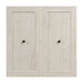 Modubox Pur 2 Door Set For Versatile 36W Closet Organizer in Linen White Oak