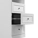 Modubox Versatile 86W Closet Organizer with Drawers in White