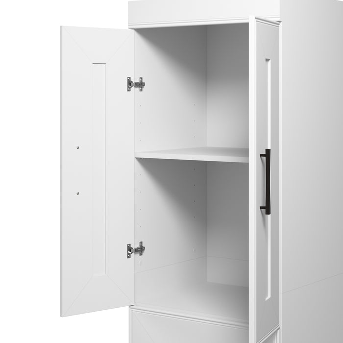 Modubox Edge 25W Wardrobe in White