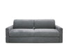 VIG Furnitur Lamod Italia Revers - Italian Modern Leather Queen Sofabed in Grey