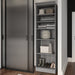 Modubox Versatile 25W Closet Organize in Platinum Grey