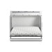 Modubox Pur 75W Queen Cabinet Bed with Matteress in White