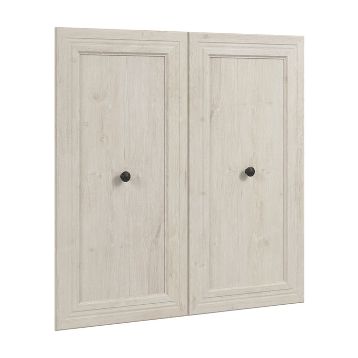 Modubox Pur 2 Door Set For Versatile 36W Closet Organizer in Linen White Oak