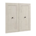 Modubox Pur 2 Door Set For Versatile 36W Closet Organizer in Linen White Oak