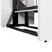 Modubox Avalon High Gloss Queen Murphy Bed and Storage Cabinets with Pull-Out Shelf (107W) in High Gloss White