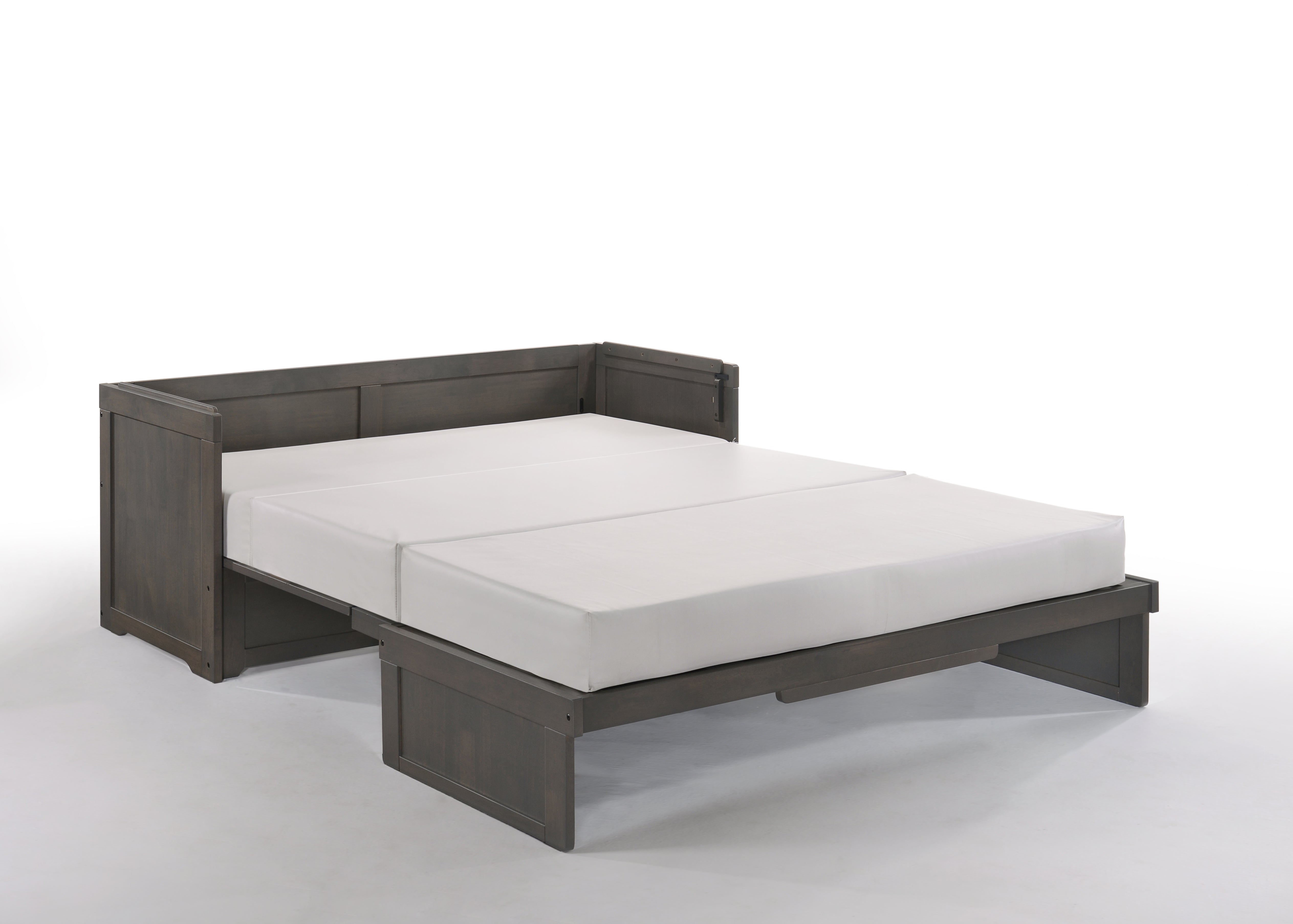 Night and Day Murphy Cube Cabinet Bed with Queen Size Gel Memory Foam Mattress - Available in 6 Colours