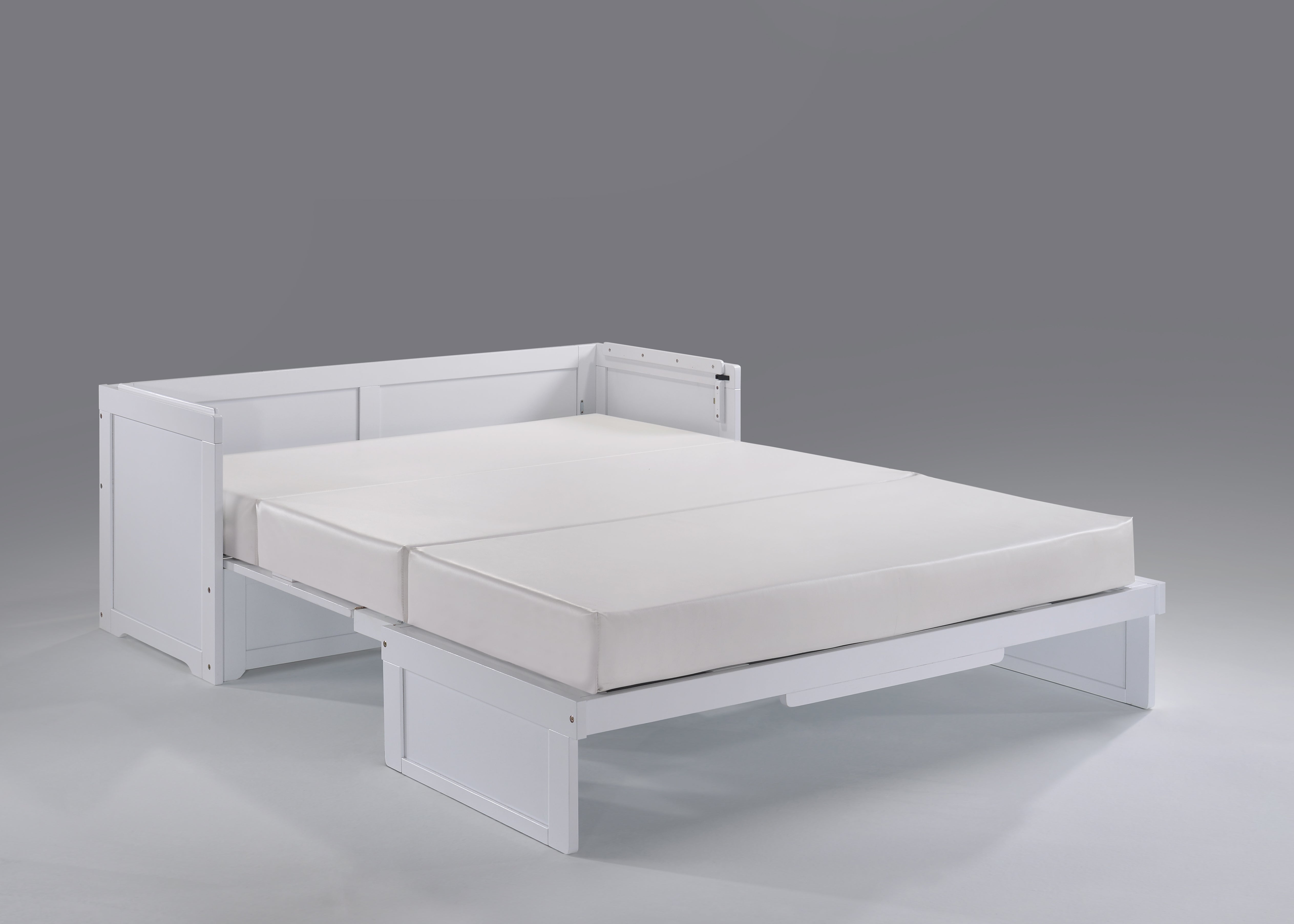 Night and Day Murphy Cube Cabinet Bed with Queen Size Gel Memory Foam Mattress - Available in 6 Colours