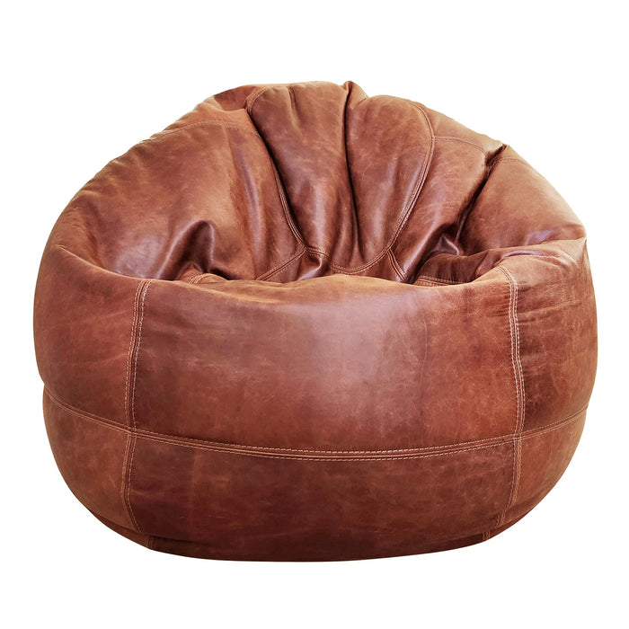 The Big Pear Leather Bean Bag Chair - Available in 5 Colours