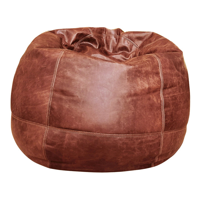 The Big Pear Leather Bean Bag Chair - Available in 5 Colours