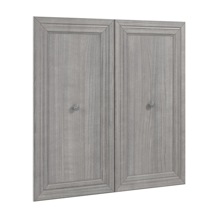 Modubox 2 Door Set For Versatile 36W Closet Organize in Platinum Grey