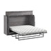 Modubox Nebula 75W Queen Cabinet Bed with Matteress in Bark Grey