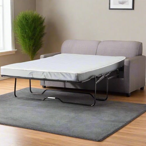 Edmonton Fabric Sleeper Sofa Bed with Rounded Armrests