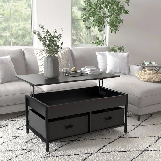 Aosom Coffee Table Coffee Table With Lift Top And Storage