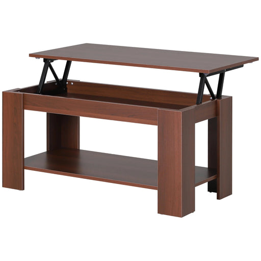 Aosom Coffee Table Modern Lift Top Coffee Table With Hidden Storage