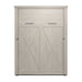 Modubox Key West 69W Queen Murphy Bed in Linen White Oak