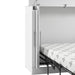 Modubox Nebula 75W Queen Cabinet Bed with Matteress in White