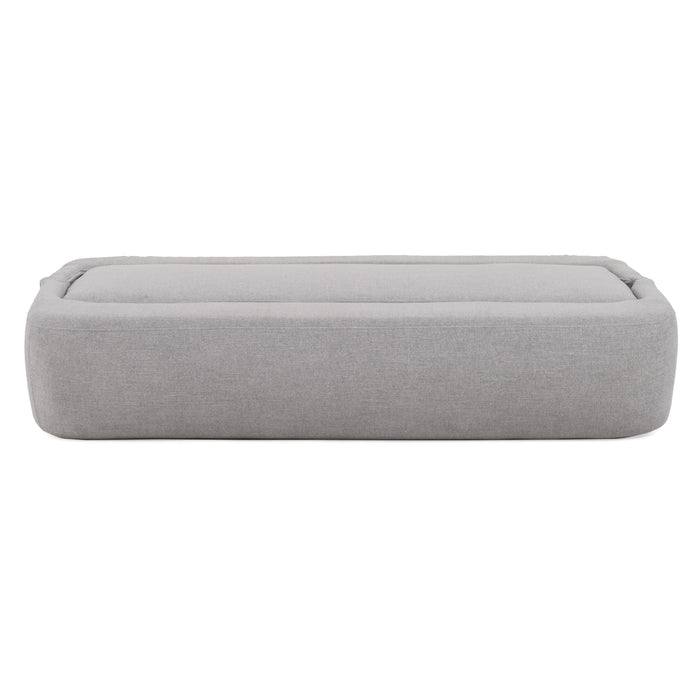 VIG Furnitur Divani Casa Lerner - Modern Fabric Sofa Bed in Light Grey