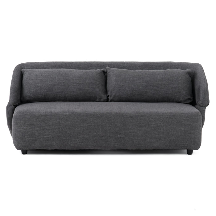 VIG Furnitur ivani Casa Lerner - Modern Fabric Sofa Bed in Dark Grey