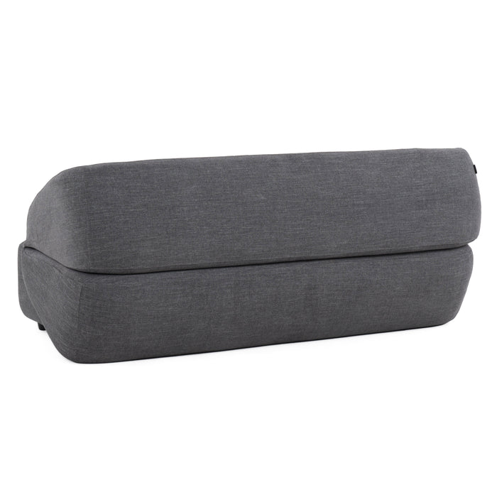 VIG Furnitur ivani Casa Lerner - Modern Fabric Sofa Bed in Dark Grey