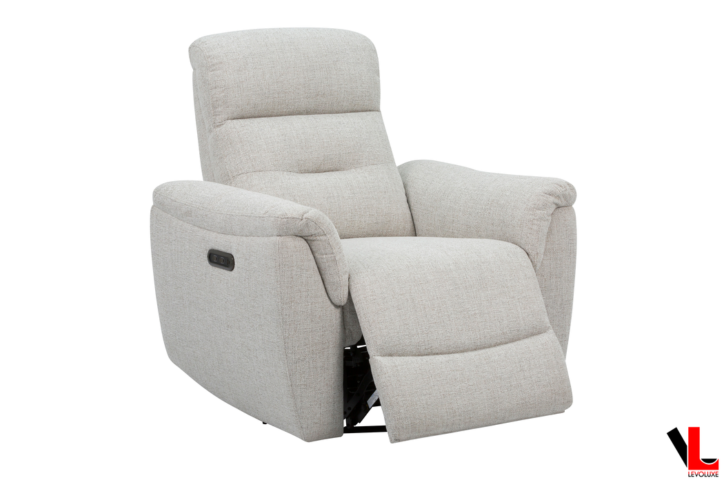 Cain 36" Power Reclining Chair in Weave Fabric - Available in 2 Colours