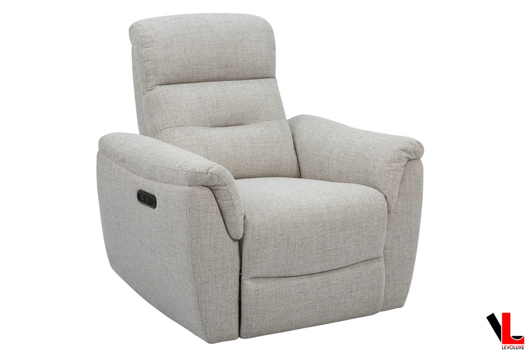 Cain 36" Power Reclining Chair in Weave Fabric - Available in 2 Colours