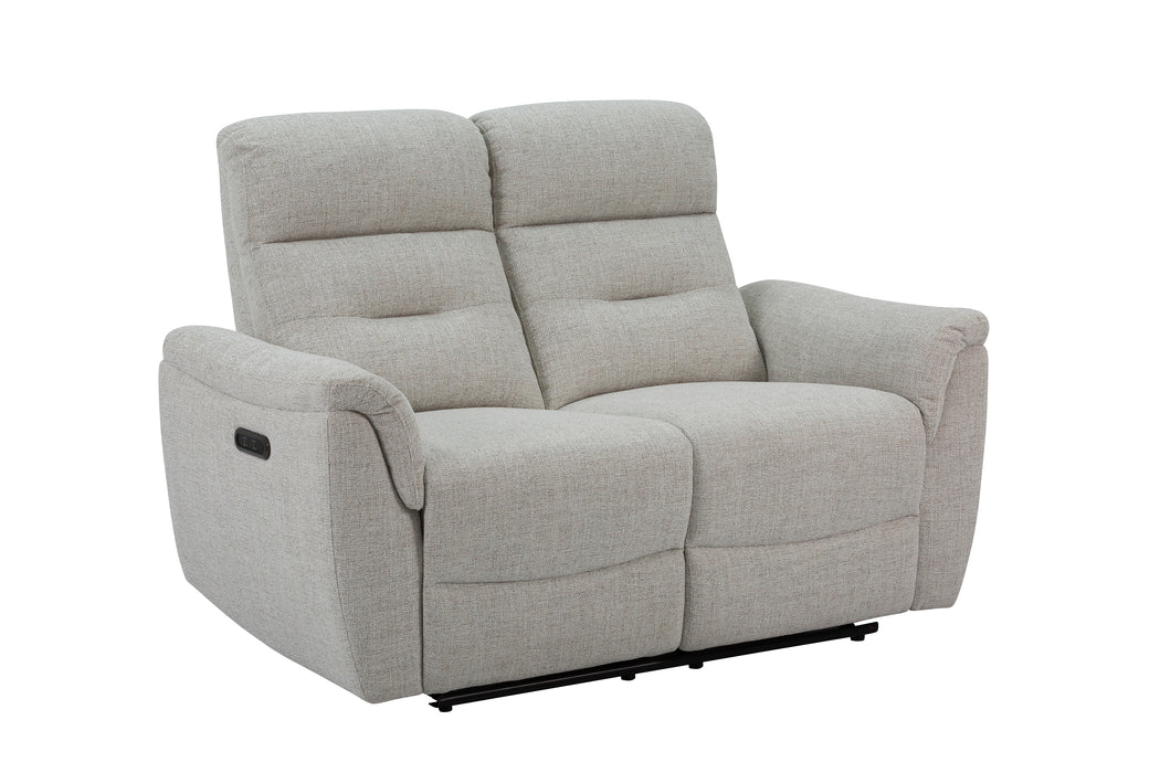 Cain 57" Power Reclining Loveseat in Weave Fabric - Available in 2 Colours