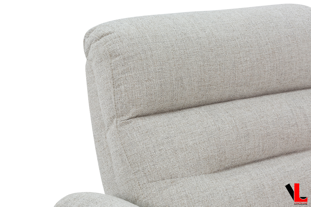 Cain 3 Piece Power Reclining Sofa, Loveseat and Chair Set in Weave Fabric - Available in 2 Colours