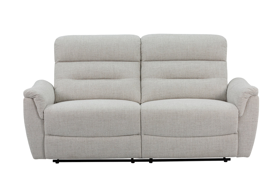 Cain 76" Power Reclining Sofa in Weave Fabric - Available in 2 Colours