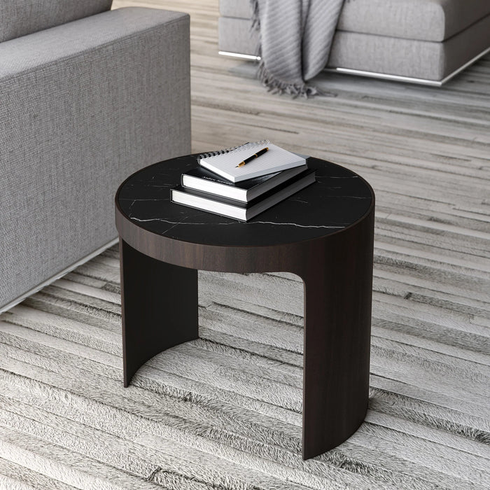 Oliver Round Side Table - Available in 2 Colours