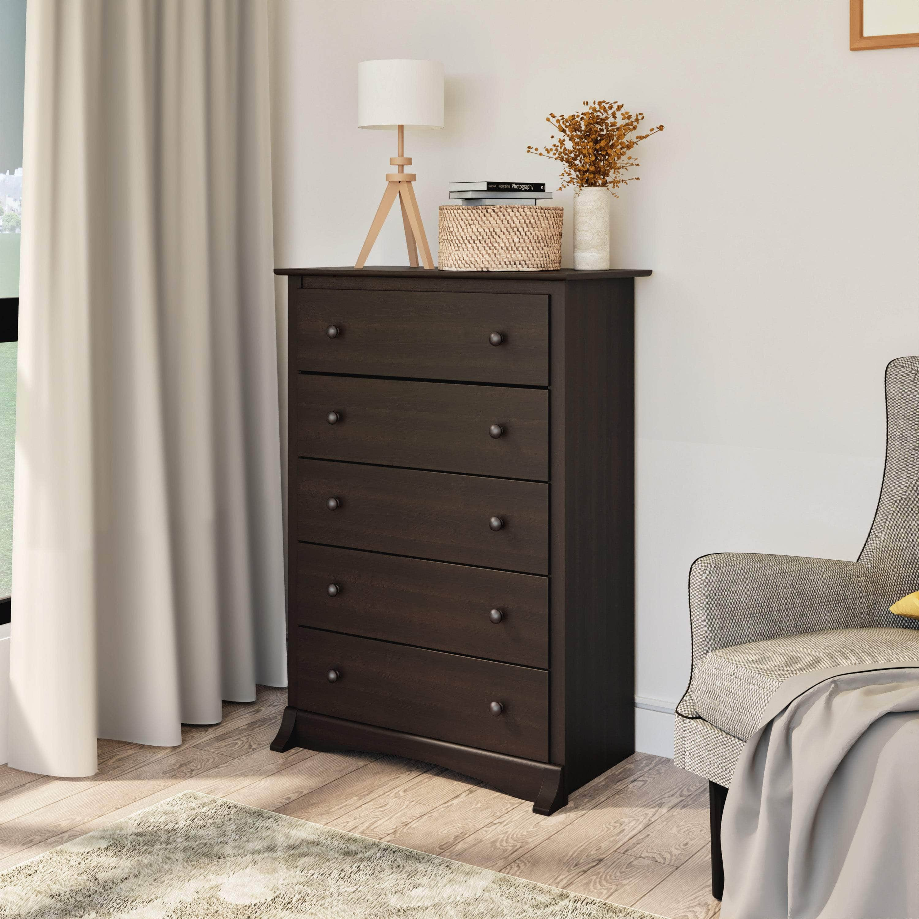 Modubox Drawer Chest Sonoma 5-Drawer Chest - Available in 5 Colours