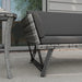 Pending - Aosom Outsunny Convertible Wicker Loveseat Grey Patio Chaise Lounge - Available in 3 Colours