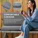 Pending - Aosom Outsunny Convertible Wicker Loveseat Grey Patio Chaise Lounge - Available in 3 Colours