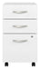 Pending - Bestar File Cabinet White Zaniah 3 Drawer Mobile File Cabinet - Available in 3 Colours