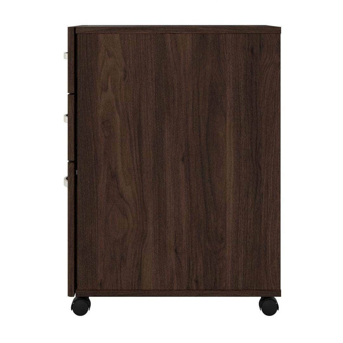 Pending - Bestar File Cabinet Zaniah 3 Drawer Mobile File Cabinet - Available in 3 Colours