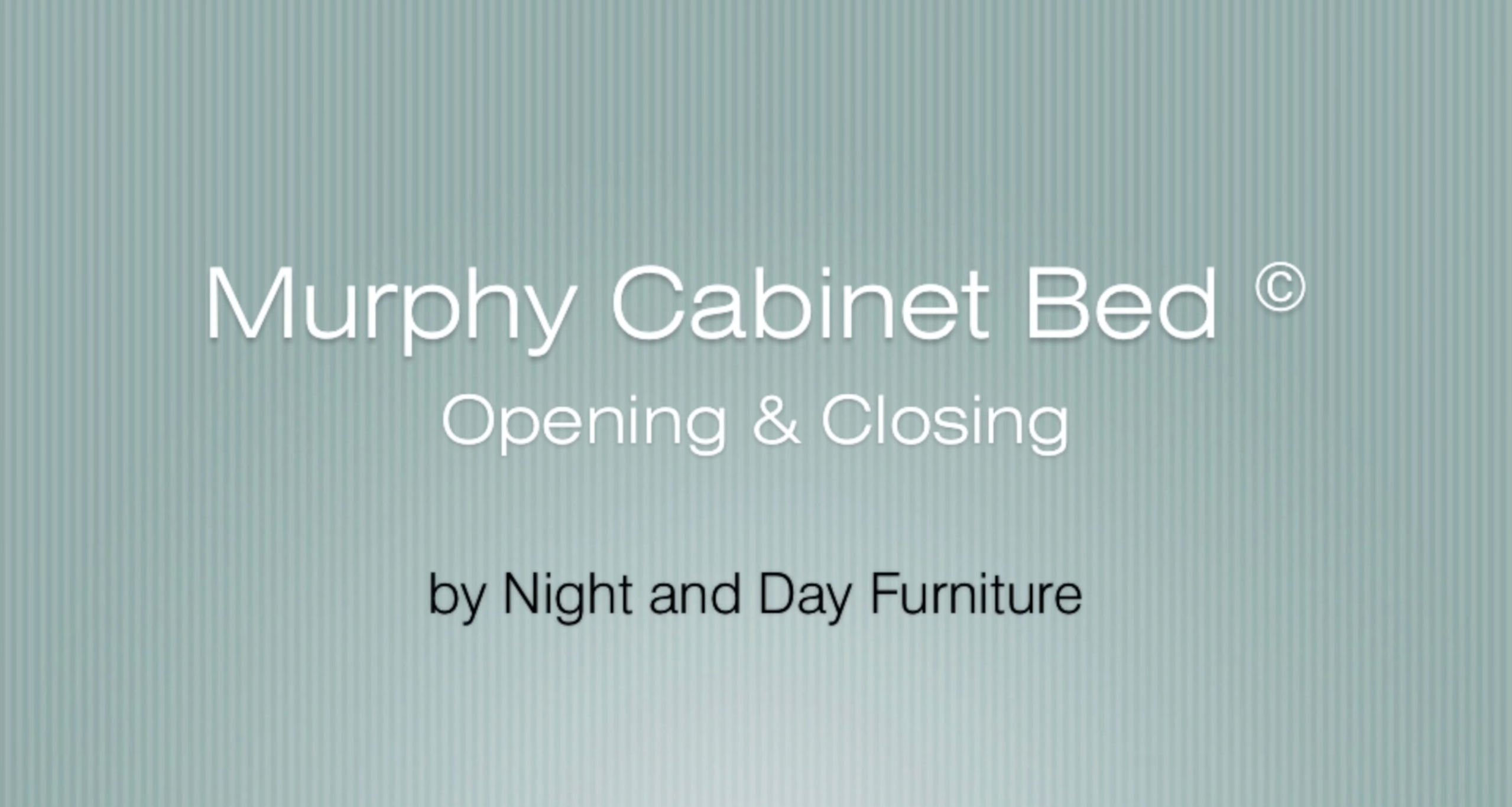 Poppy Cabinet Murphy Bed with Queen Gel Memory Foam Mattress - Available in 6 Colours