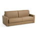 VIG Furnitur Lamod Italia Revers - Italian Modern Leather Queen Sofabed in Tan