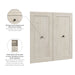 Modubox Pur 2 Door Set For Versatile 36W Closet Organizer in Linen White Oak