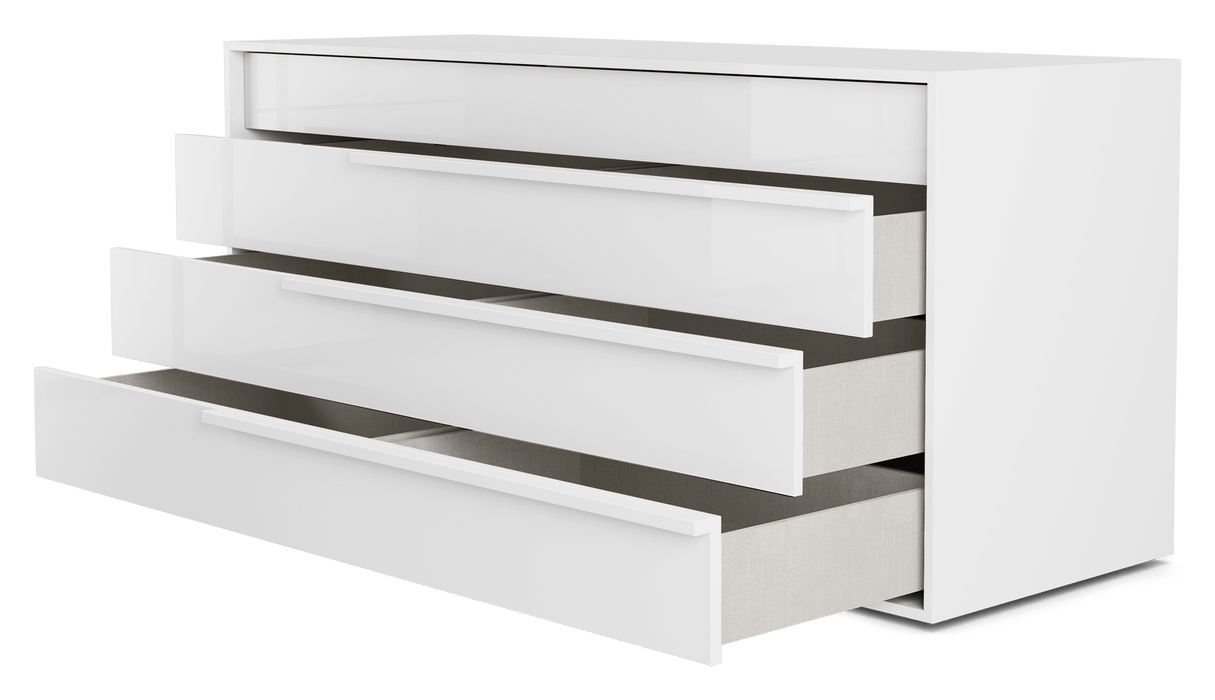 Modloft Jane Dresser Glossy White