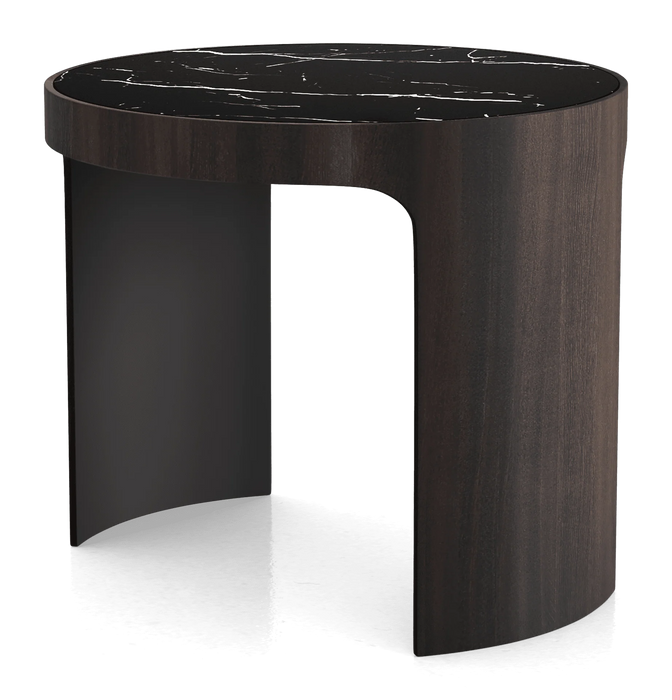 Oliver Round Side Table - Available in 2 Colours