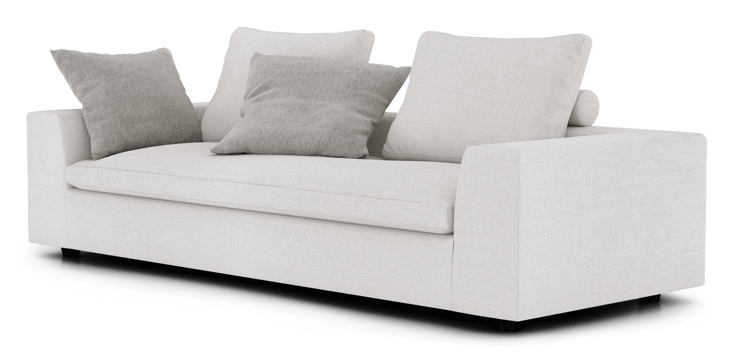 Modloft Lucerne Sofa Ashen Fabric