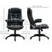 Aosom Vinsetto Executive office Chair High Back Pu Leather Computer Chair, with Swivel Wheels, Arm, Adjustable Height in Black