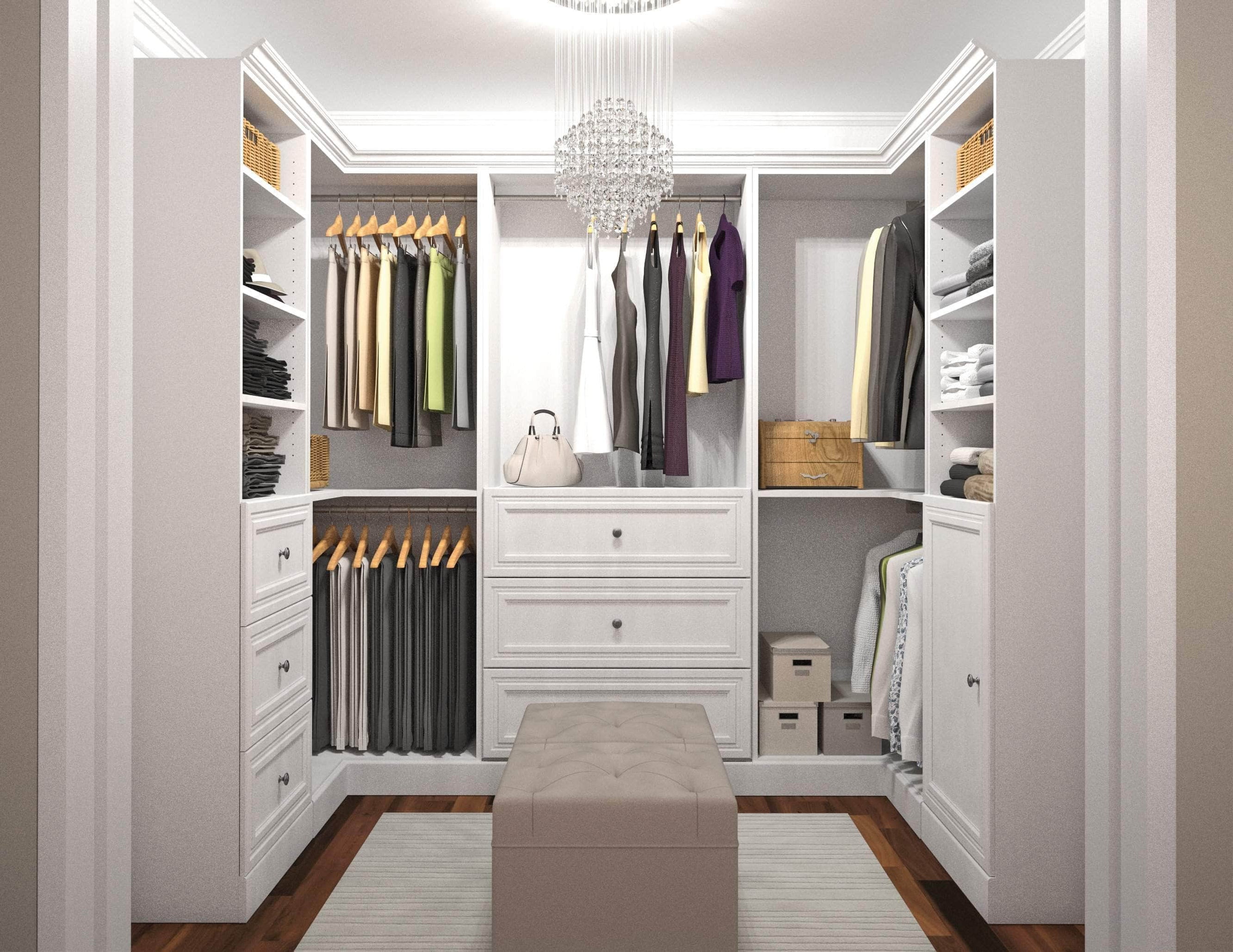 Modubox Versatile U-Shaped Walk-In Closet Organizer — Wholesale ...