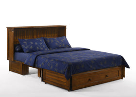 Night and Day Murphy Cabinet Bed Daisy Murphy Cabinet Bed with Queen Gel Memory Foam Mattress - Available in 3 Colours