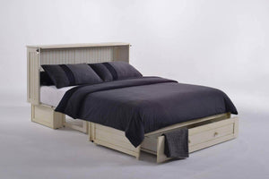 Night and Day Murphy Cabinet Bed Daisy Murphy Cabinet Bed with Queen Gel Memory Foam Mattress - Available in 3 Colours