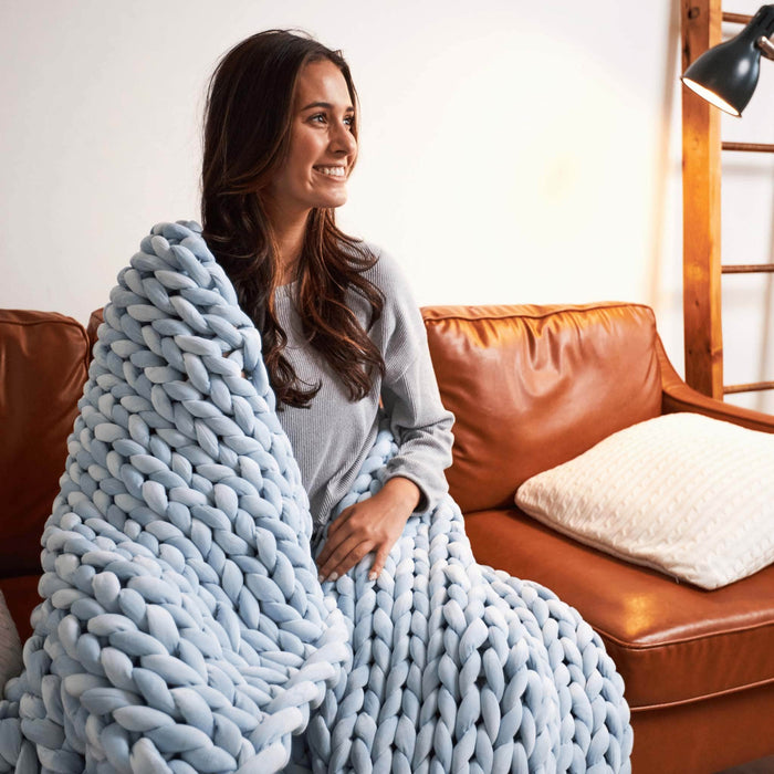 Pending - Hush Blankets Blanket Hush Knit Weighted Blanket - Available in 2 Materials and 7 Colours